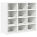 Dulap pentru pantofi Alb 77,5 x 30 x 67 cm Lemn compozit - WALTI WALTI
