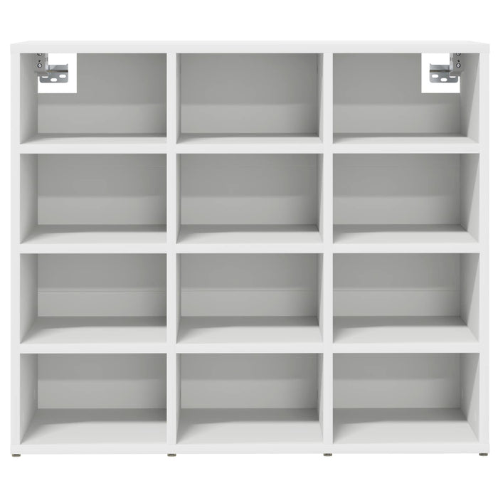 Dulap pentru pantofi Alb 77,5 x 30 x 67 cm Lemn compozit - WALTI WALTI