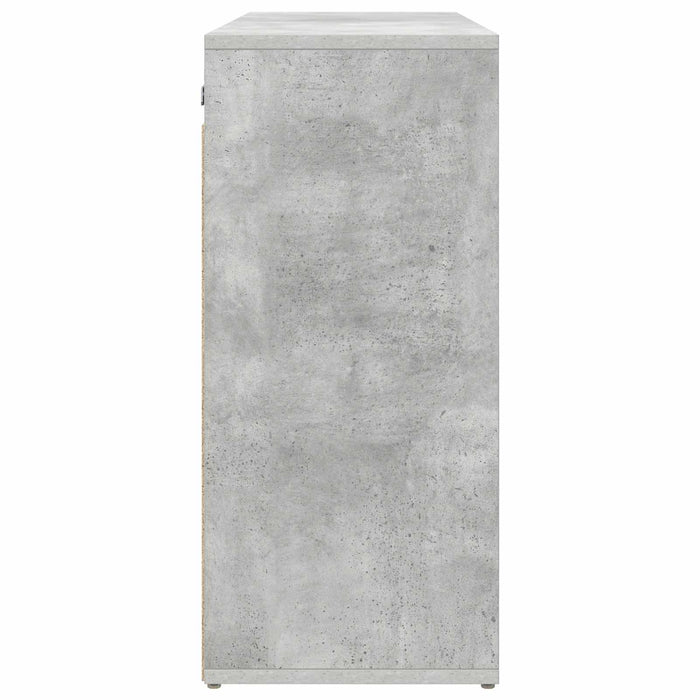 Dulap pentru pantofi Gri beton 77,5 x 30 x 67 cm Lemn compozit - WALTI WALTI
