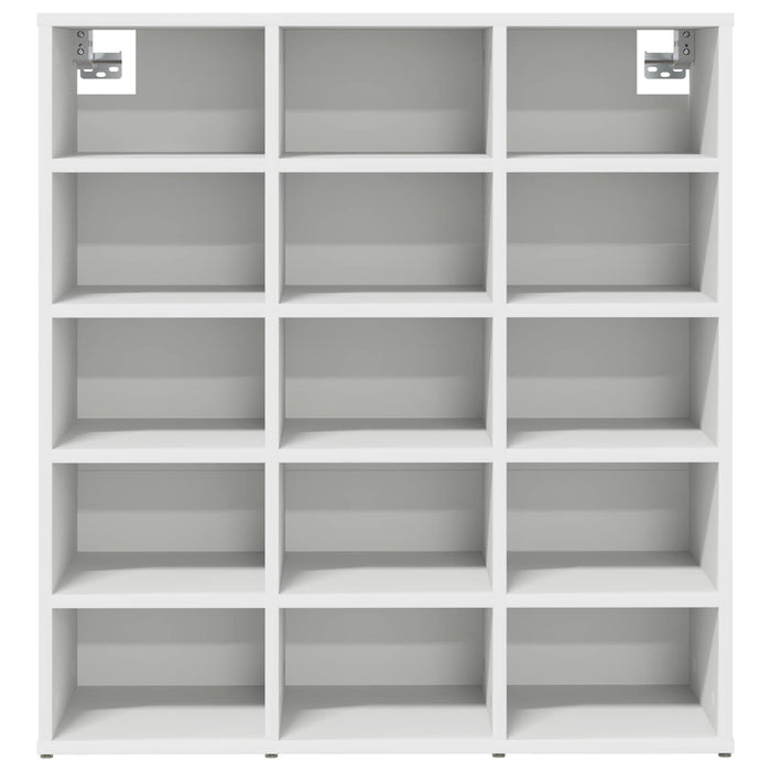 Dulap pentru pantofi 77,5 x 30 x 83,5 cm Lemn prelucrat Alb - WALTI WALTI