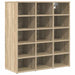 Dulap pentru pantofi cu raft Stejar Sonoma 77,5 x 30 x 83,5 cm - WALTI WALTI