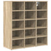 Dulap pentru pantofi cu raft Stejar Sonoma 77,5 x 30 x 83,5 cm - WALTI WALTI