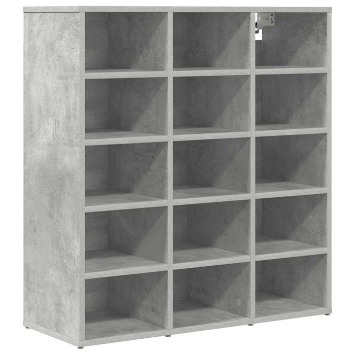 Dulap pentru pantofi cu raft Gri beton 77,5 x 30 x 83,5 cm - WALTI WALTI