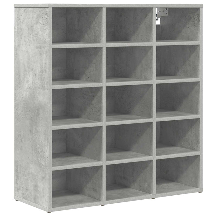 Dulap pentru pantofi cu raft Gri beton 77,5 x 30 x 83,5 cm - WALTI WALTI