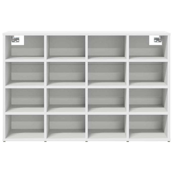Dulap pentru pantofi cu raft Alb 103 x 30 x 67 cm Lemn compozit WALTI