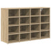 Dulap pentru pantofi cu raft Stejar Sonoma 103 x 30 x 67 cm - WALTI WALTI