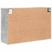 Dulap pentru pantofi Gri beton 103 x 30 x 67 cm Lemn compozit - WALTI WALTI