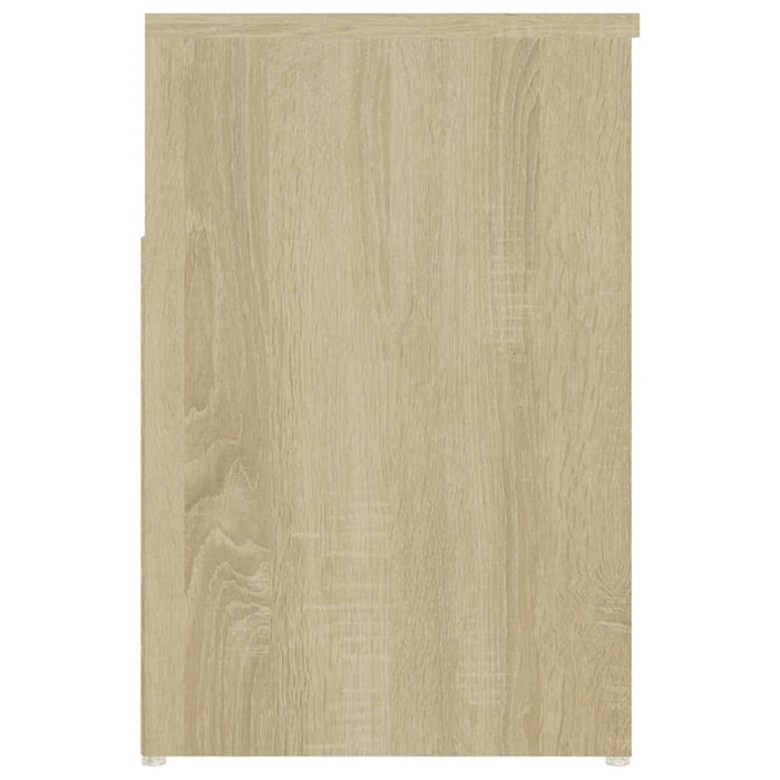 Bancă pentru pantofi stejar fumuriu 80x30x45 cm lemn prelucrat - WALTI WALTI