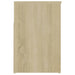 Bancă pentru pantofi stejar fumuriu 80x30x45 cm lemn prelucrat - WALTI WALTI
