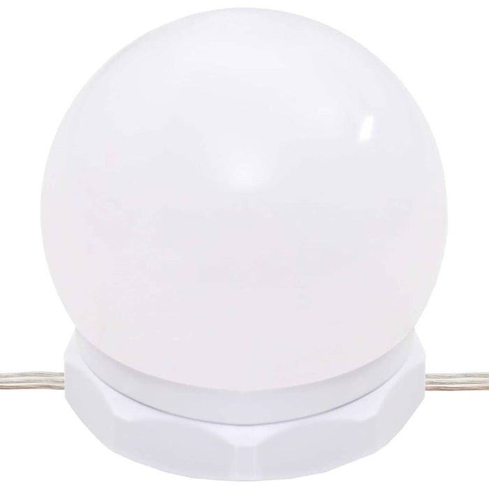 Masă de toaletă cu LED, stejar sonoma, 96x40x142 cm WALTI