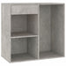 Dulap de cosmetice, gri beton, 80x40x75 cm, lemn prelucrat - WALTI WALTI