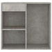 Dulap de cosmetice, gri beton, 80x40x75 cm, lemn prelucrat - WALTI WALTI