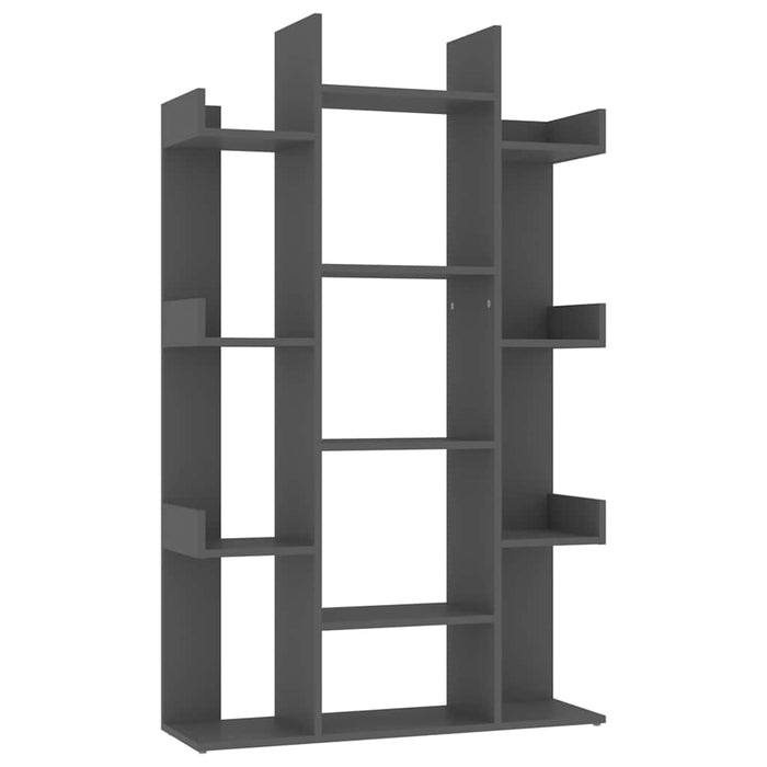 Bibliotecă, gri, 86x25,5x140 cm, PAL WALTI