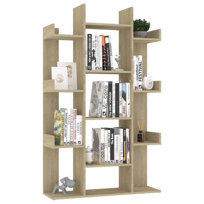 Bibliotecă, stejar sonoma, 86x25,5x140 cm, PAL - WALTI WALTI