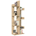 Bibliotecă, stejar sonoma, 48x25,5x140 cm, PAL - WALTI WALTI