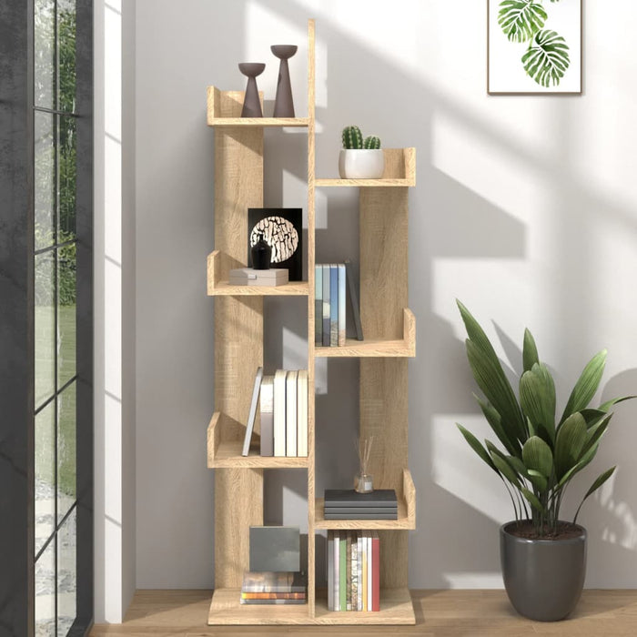Bibliotecă, stejar sonoma, 48x25,5x140 cm, PAL - WALTI WALTI