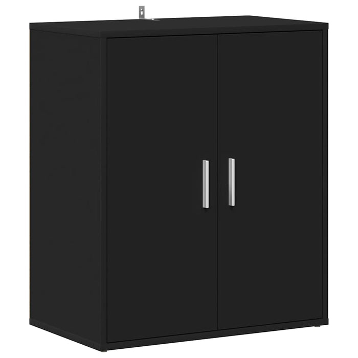 Pantofar, negru, 60x35x70 cm, PAL WALTI