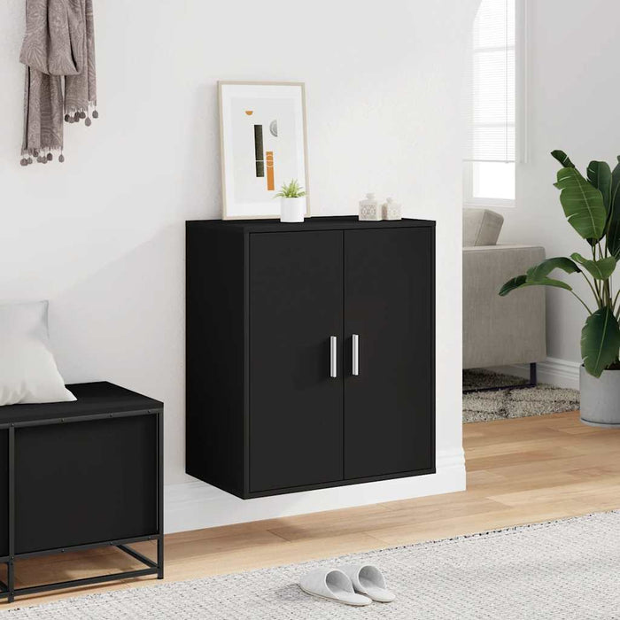 Pantofar, negru, 60x35x70 cm, PAL WALTI