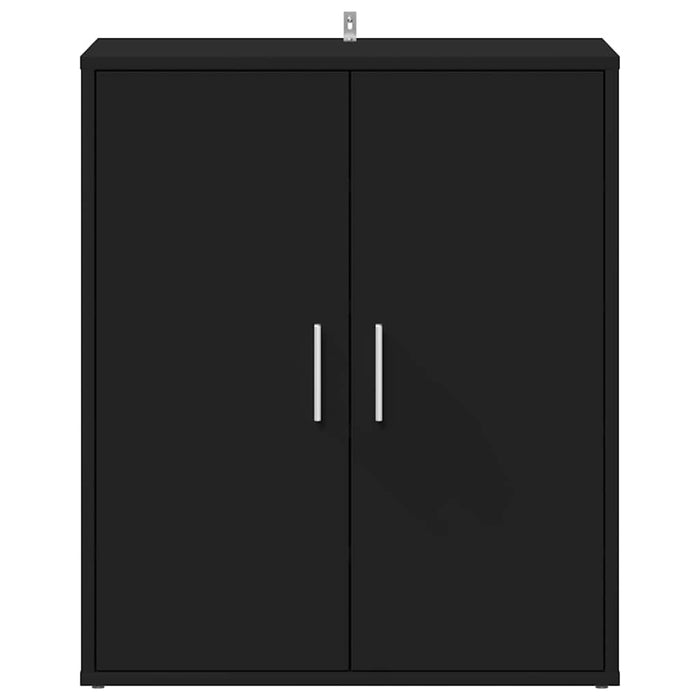 Pantofar, negru, 60x35x70 cm, PAL WALTI