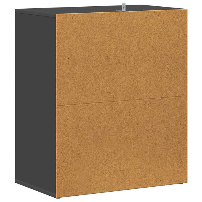 Pantofar, gri, 60x35x70 cm, PAL WALTI