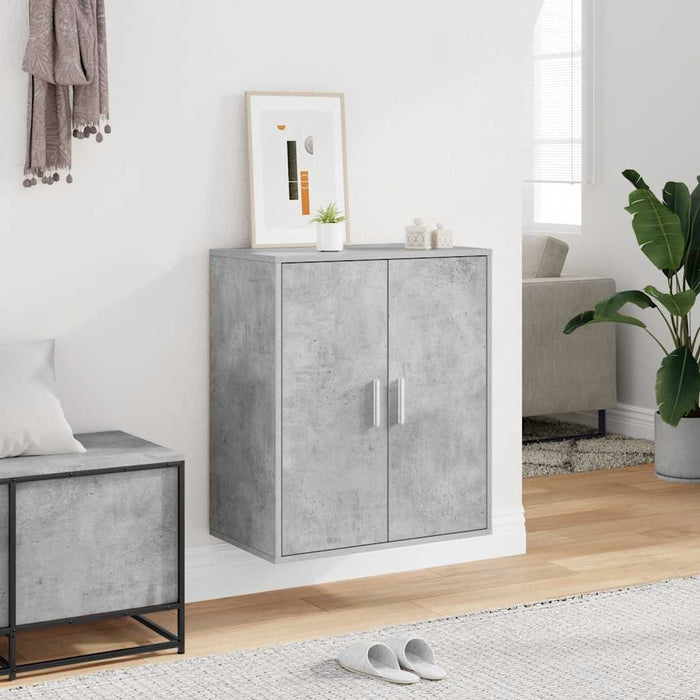 Pantofar, gri beton, 60x35x70 cm, PAL - WALTI WALTI