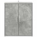 Pantofar, gri beton, 60x35x70 cm, PAL - WALTI WALTI