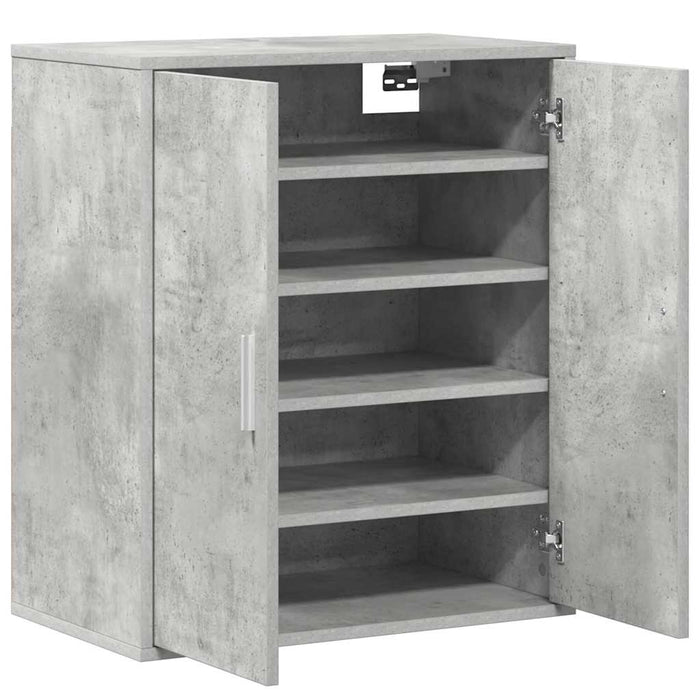 Pantofar, gri beton, 60x35x70 cm, PAL - WALTI WALTI
