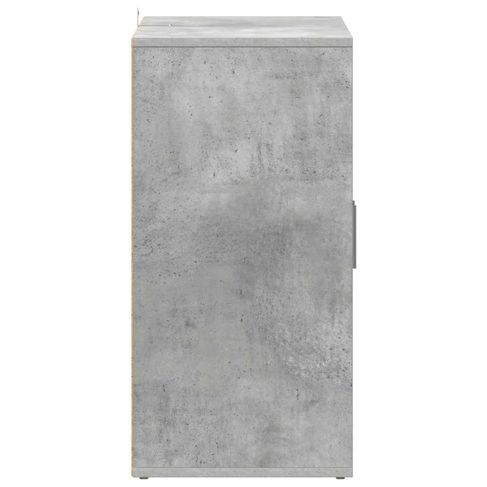 Pantofar, gri beton, 60x35x70 cm, PAL - WALTI WALTI