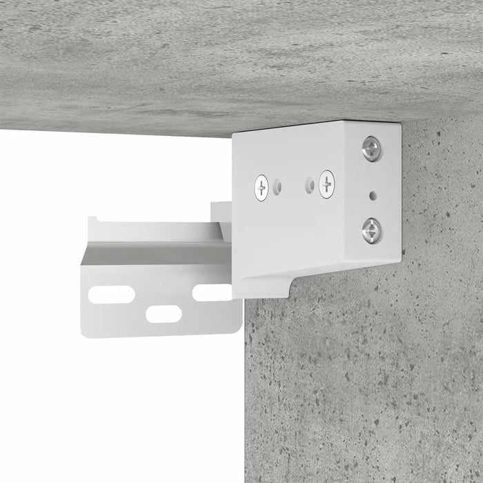 Pantofar, gri beton, 60x35x70 cm, PAL - WALTI WALTI
