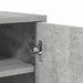 Pantofar, gri beton, 60x35x70 cm, PAL - WALTI WALTI