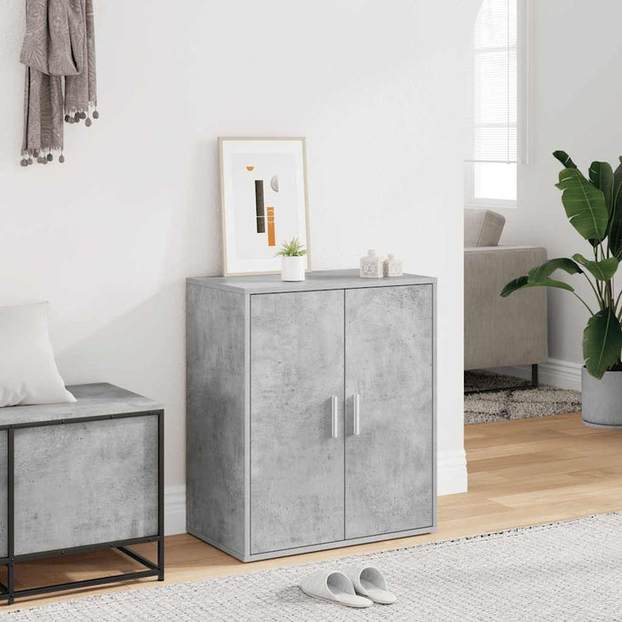 Pantofar, gri beton, 60x35x70 cm, PAL - WALTI WALTI