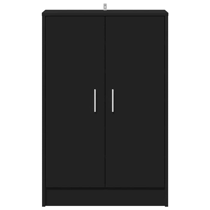 Pantofar, negru, 60x35x92 cm, PAL WALTI