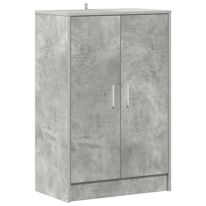 Pantofar, gri beton, 60x35x92 cm, PAL - WALTI WALTI