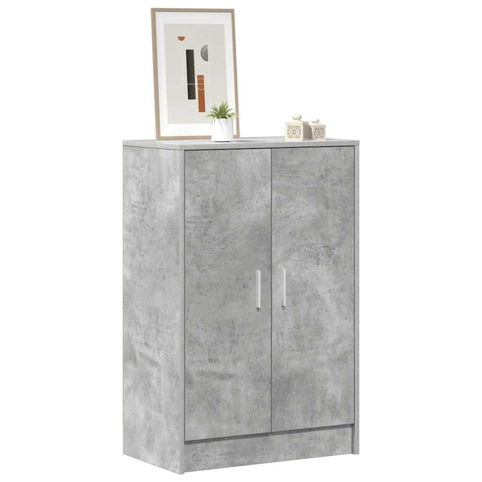 Pantofar, gri beton, 60x35x92 cm, PAL - WALTI WALTI