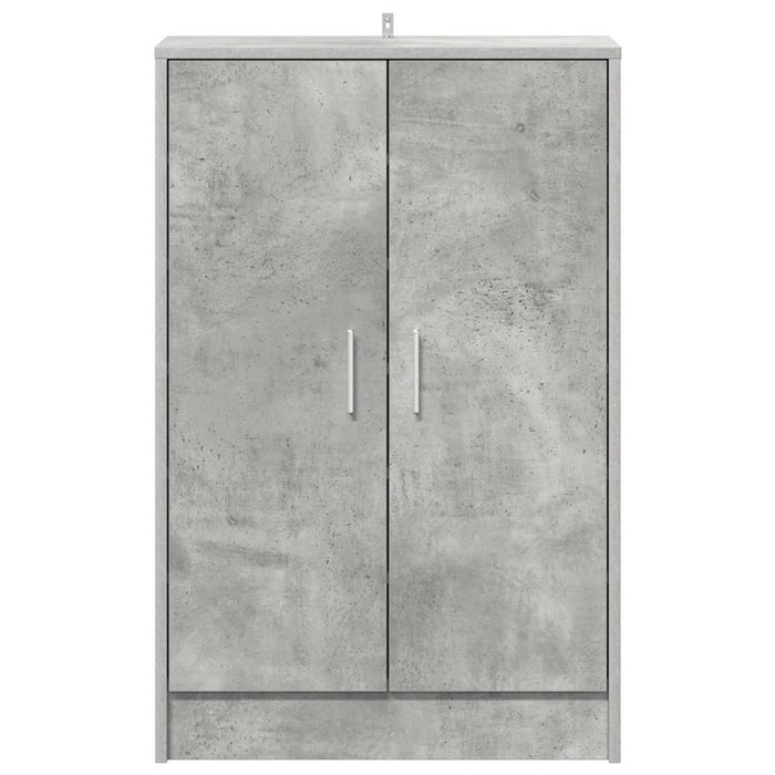 Pantofar, gri beton, 60x35x92 cm, PAL - WALTI WALTI