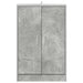 Pantofar, gri beton, 60x35x92 cm, PAL - WALTI WALTI