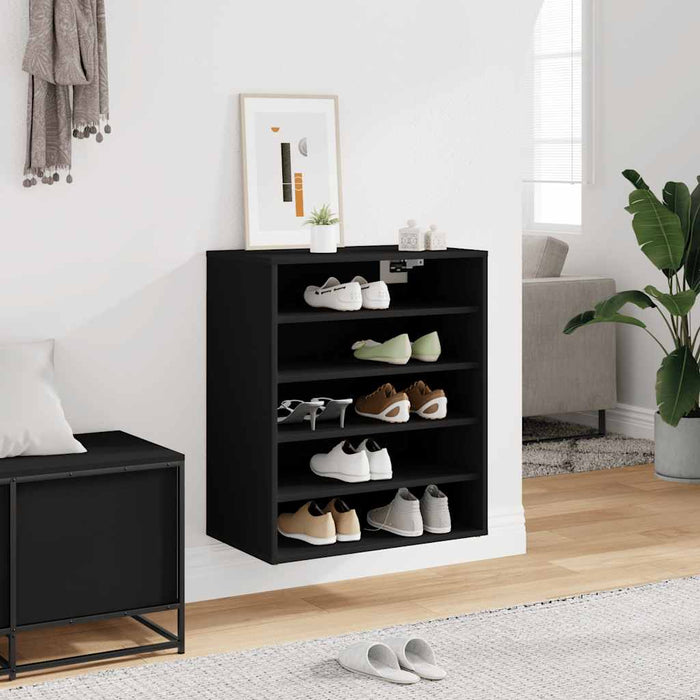 Pantofar, negru, 60x35x70 cm, PAL - WALTI WALTI