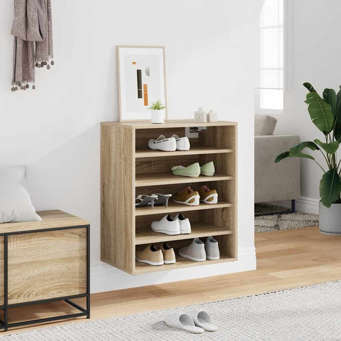 Pantofar, stejar sonoma, 60x35x70 cm, PAL - WALTI WALTI