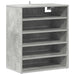Pantofar, gri beton, 60x35x70 cm, PAL - WALTI WALTI