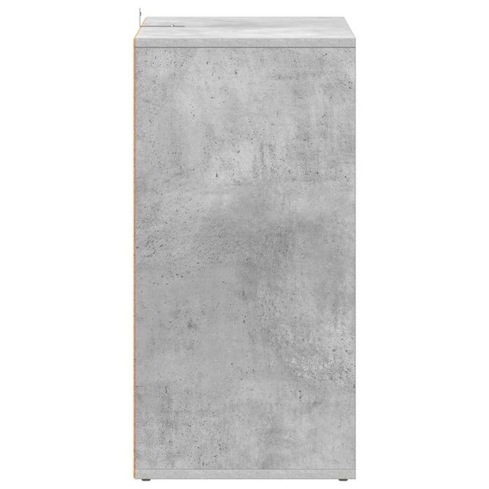 Pantofar, gri beton, 60x35x70 cm, PAL - WALTI WALTI