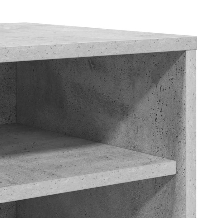 Pantofar, gri beton, 60x35x70 cm, PAL - WALTI WALTI
