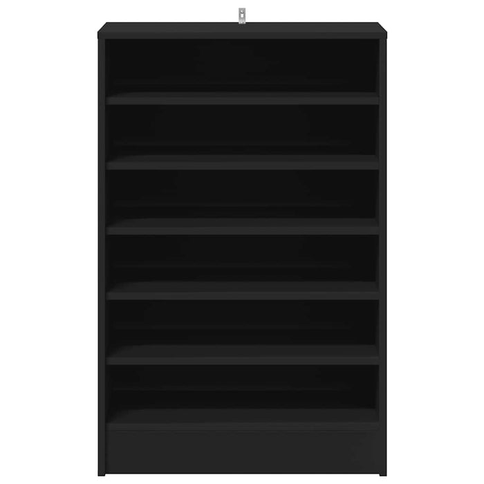 Pantofar, negru, 60x35x92 cm, PAL WALTI