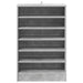 Pantofar, gri beton, 60x35x92 cm, PAL - WALTI WALTI
