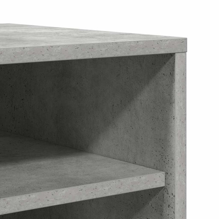Pantofar, gri beton, 60x35x92 cm, PAL - WALTI WALTI