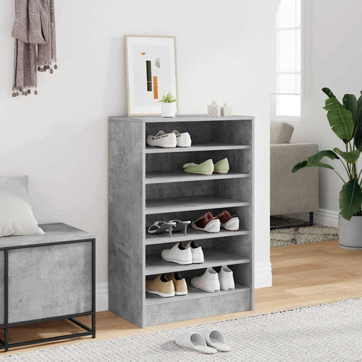 Pantofar, gri beton, 60x35x92 cm, PAL - WALTI WALTI