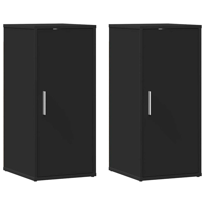 Pantofare, 2 buc., negru, 32x35x70 cm, PAL - WALTI WALTI