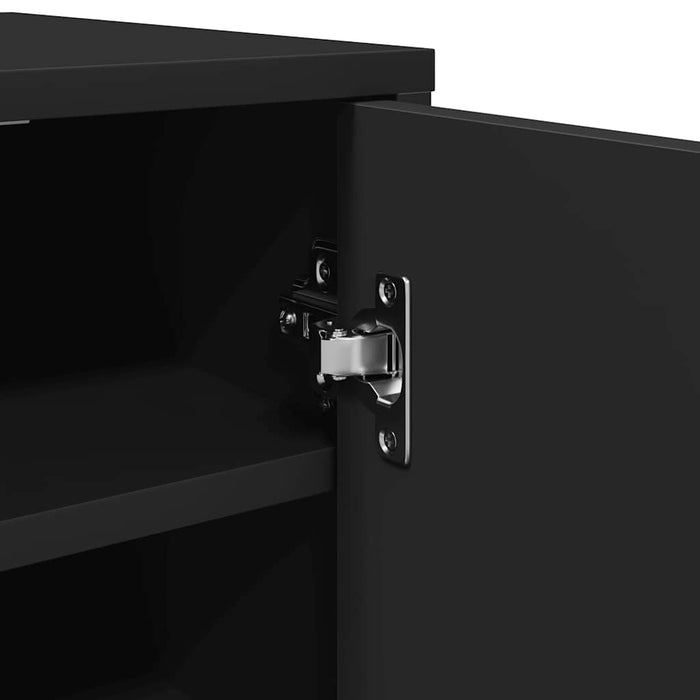 Pantofar, negru, 32x35x92 cm, PAL - WALTI WALTI