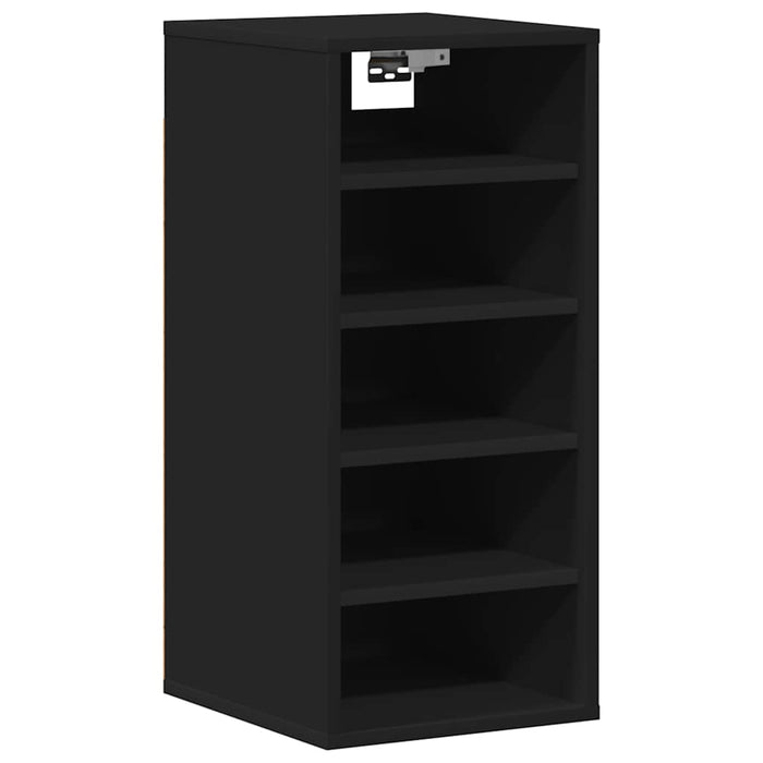 Pantofare, 2 buc., negru, 31,5x35x70 cm, PAL - WALTI WALTI