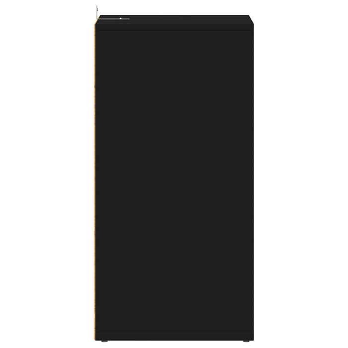 Pantofare, 2 buc., negru, 31,5x35x70 cm, PAL - WALTI WALTI