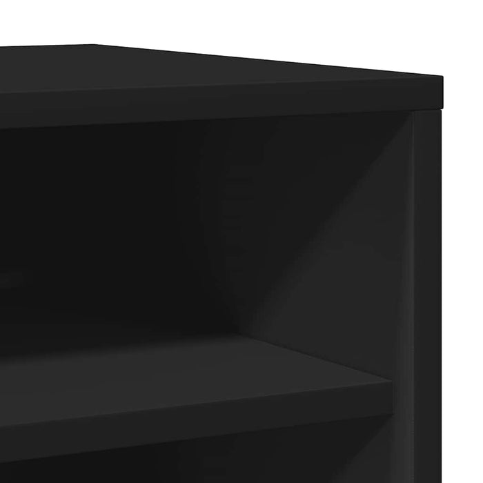 Pantofare, 2 buc., negru, 31,5x35x70 cm, PAL - WALTI WALTI